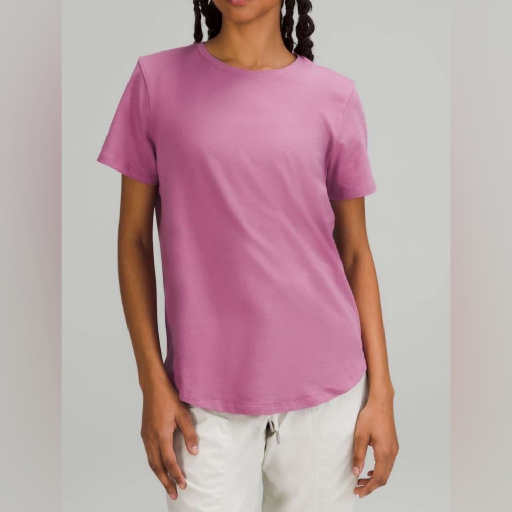 NWOT Lululemon Love Crewneck T-Shirt Velvet Dust